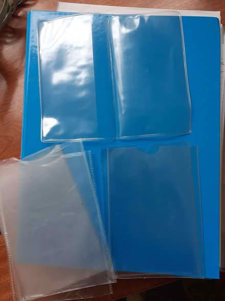 Photo of free Plastic wallets 4" x 6" (Southport PR8) #1