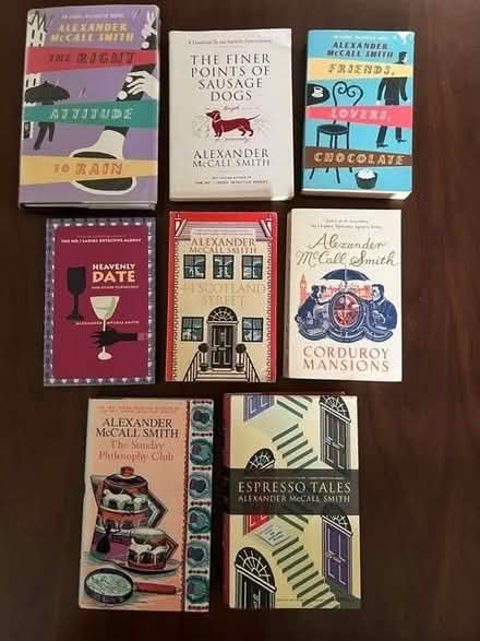 Photo of free 8x Alexander McCall Smith books (Tinkersley DE4) #1