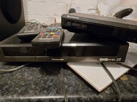 Photo of free Panasonic Freeview box & Sony slimline DVD player (Phippsville NN1) #2