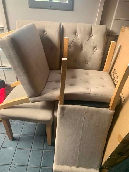 Photo of free Dining chairs x4 (Dalkeith EH22) #2