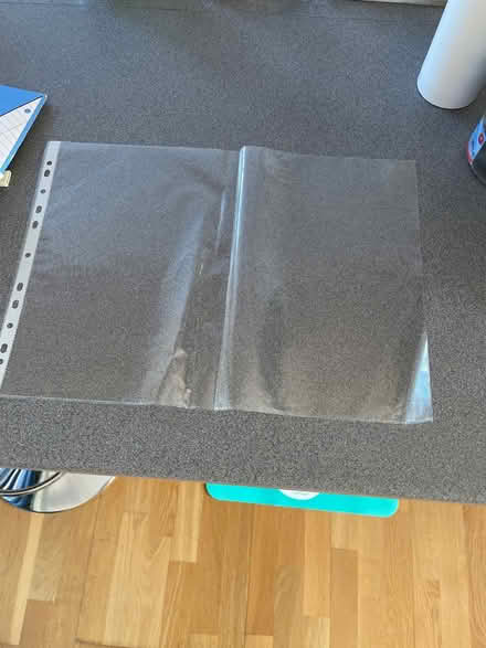Photo of free Plastic sleeve A3 size x1 (Chessington KT9) #1