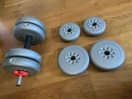 Photo of free York Adjustable Dumbells set (Ox3 9se) #2