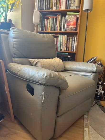 Photo of free Grey recliner (Slade Green DA8) #2