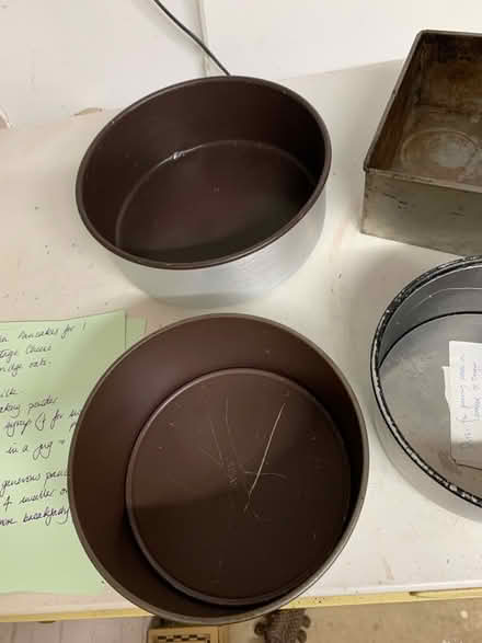 Photo of free Various Cake Tins (City Centre NR3) #3