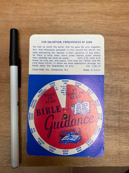 Photo of free Bible guidance wheel (Beaches) #1