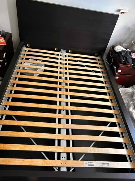 Photo of free Queen size bed frame (Cleeve BS49) #4