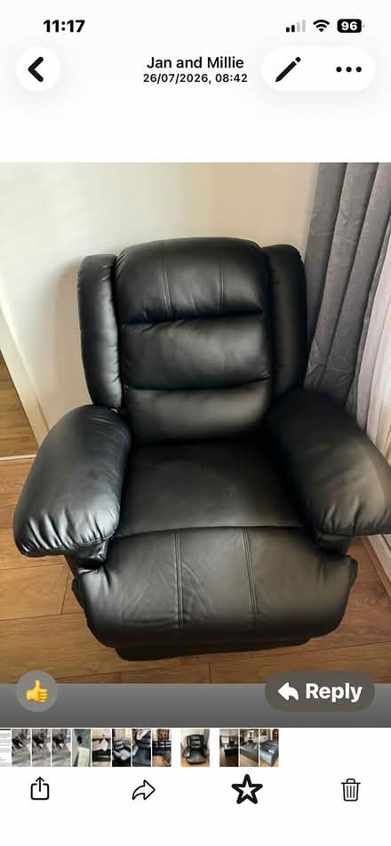 Photo of free Black chair (Sk4) #1