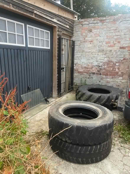 Photo of free Tractor / lorry tyres (S80 Worksop) #1