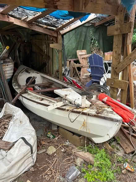 Photo of free 14' 6" x 4' 6" boat (Dublin 13) #1