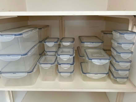 Photo of free Selection of ‘Lock & Lock’ boxes (KT6 Surbiton) #1