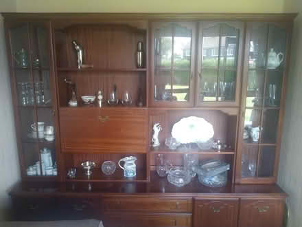 Photo of free Tall display cabinet (Ballinteer, Dublin) #3