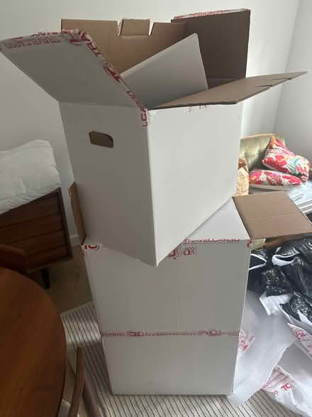 Photo of free Moving boxes and packing paper (Gloucester Court, Swan St, SE1) #1