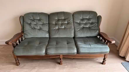 Photo of free Green sofa set (Blackheath SE3) #1