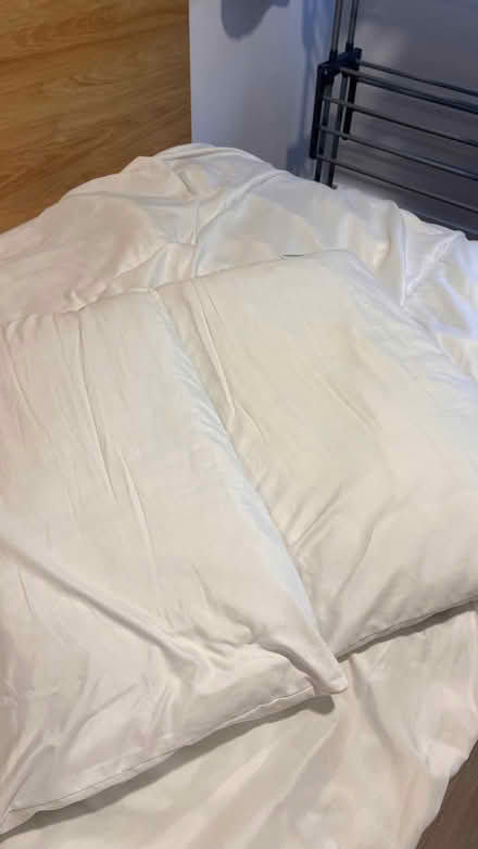 Photo of free 2 pillows and single duvet (Moulsecoomb BN2) #3
