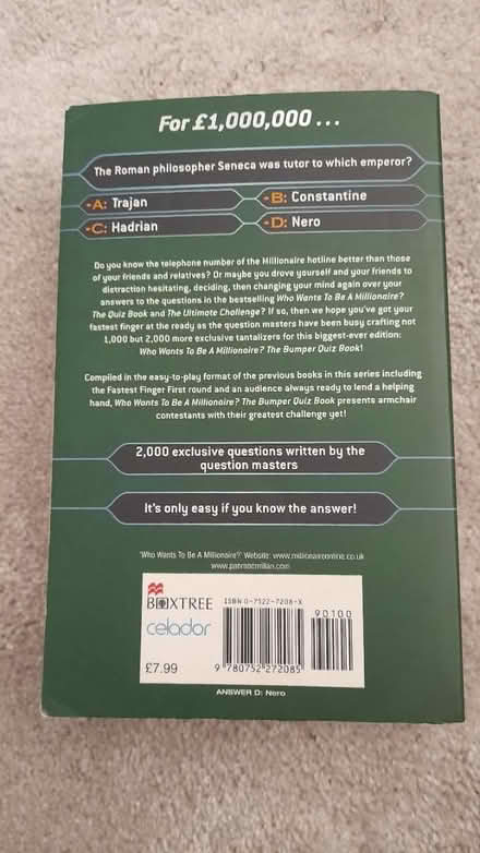 Photo of free Quiz book (Longton PR4) #2