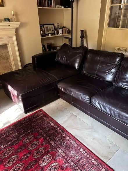 Photo of free Leather Corner Sofabed (Bathwick BA2) #2