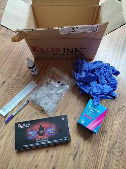 Photo of free Hand poke tattoo kit (Hulme M15) #1