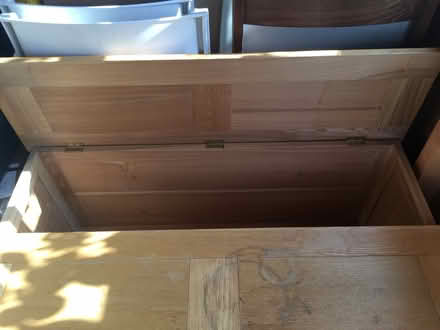 Photo of free Wood coffee table/storage chest (Cold Norton CM3) #3