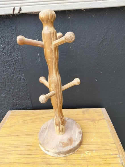 Photo of free Solid wood mug tree needs TLC (Rathfarnham) #1
