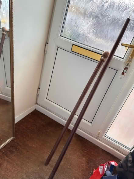 Photo of free Wooden curtain pole (RG30, Reading West) #1
