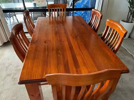 Photo of free dining table and 6 chairs (Hallett cove) #1