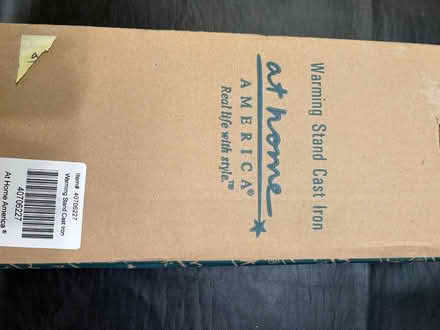 Photo of free Cast Iron Warming Stand (Oakland) #1