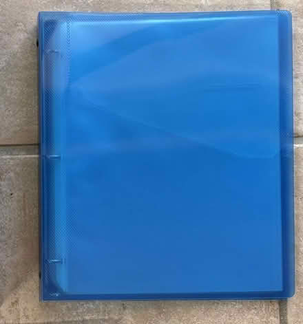 Photo of free two 8.5x11 small binders (Terra Linda, near Safeway) #1