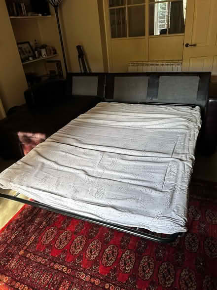 Photo of free Leather Corner Sofabed (Bathwick BA2) #3