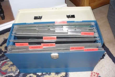 Photo of free Metal box for filing (Far Bletchley MK3) #1