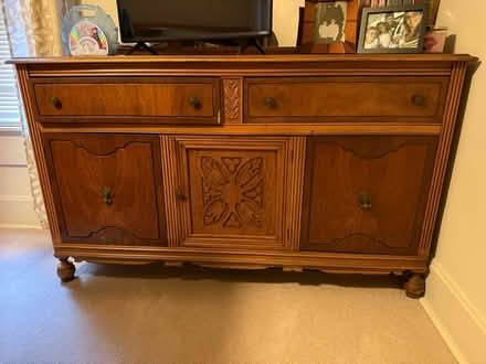 Photo of free Antique Dining Room Buffet (Near Western and McKee) #1