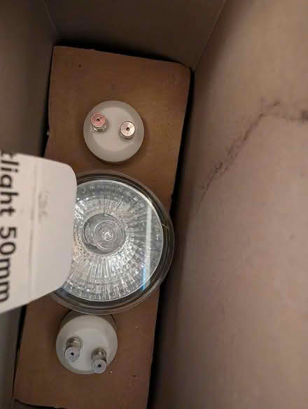 Photo of free 4 Wilko GU10 Halogen Bulbs (Dinnington, S25) #1