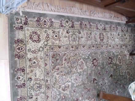 Photo of free large green rug (Neston CH64) #4