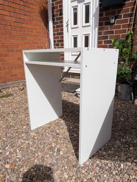 Photo of free Small white IKEA desk (Ilkeston DE7) #1