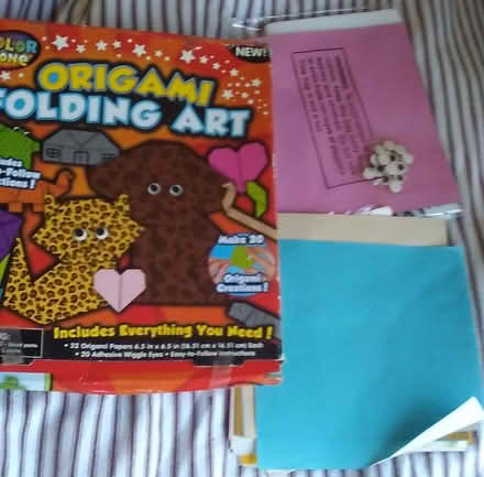 Photo of free 2 Boxes of Origami Craft (Oakland) #1
