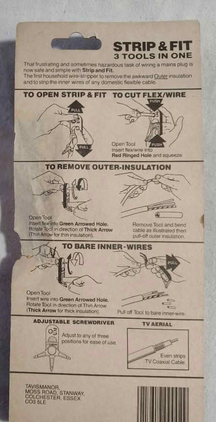 Photo of free String and Fit wire stripping tool (Saugus) #2