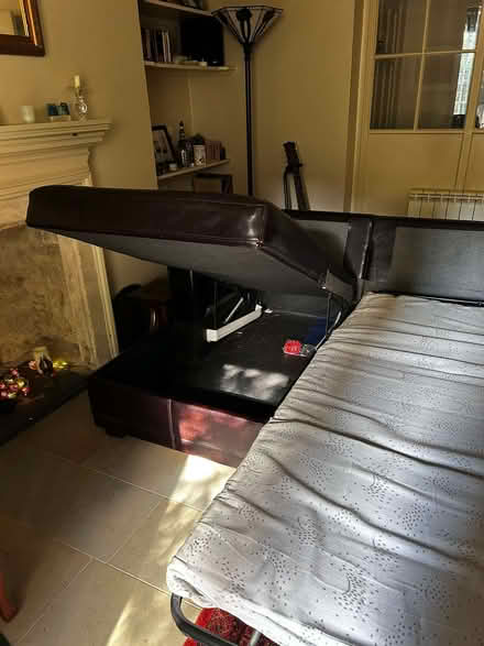 Photo of free Leather Corner Sofabed (Bathwick BA2) #4