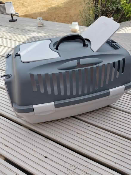 Photo of free Used plastic CAT carrier (Rathfarnham) #3