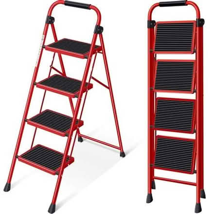 Photo of Ladder 4 step metal (Oxford OX4) #1