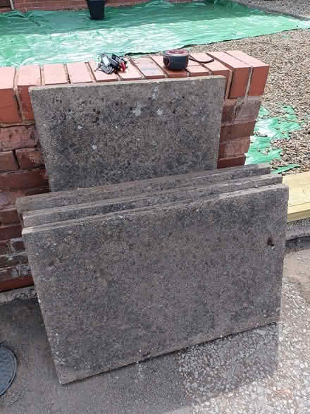 Photo of free concrete paving slabs used (Selly Oak B29) #1