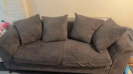 Photo of free Two seater sofa & 4 cushions (BD1) #2