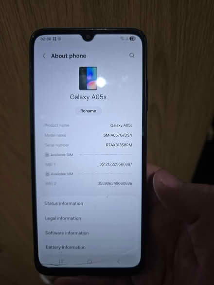 Photo of free Galaxy A05s Smartphone (Woolwich SE18) #1