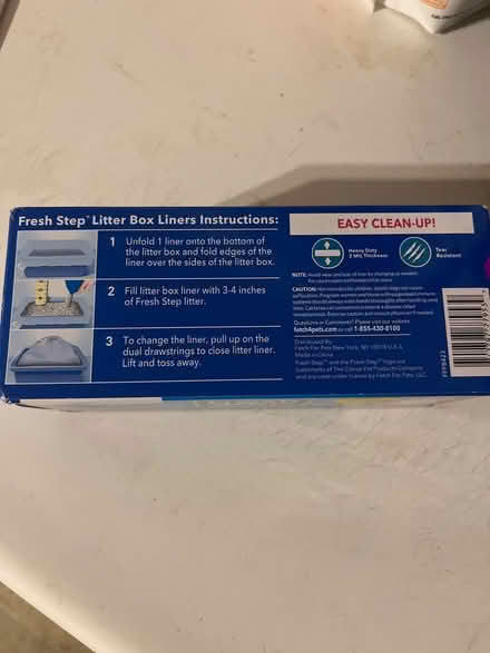 Photo of free unopened box of litter box liners (west san jose) #2