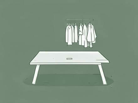 Photo of Folding table and clothes rail (Loughton IG10) #1