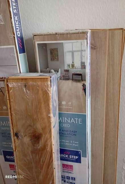Photo of free Surplus Laminate flooring (Chorley PR7) #3