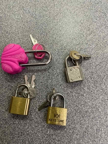Photo of free Padlock & keys (Chessington KT9) #1