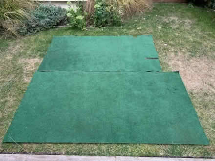 Photo of free 2 rolls green matting (St Andrew's BS6) #1