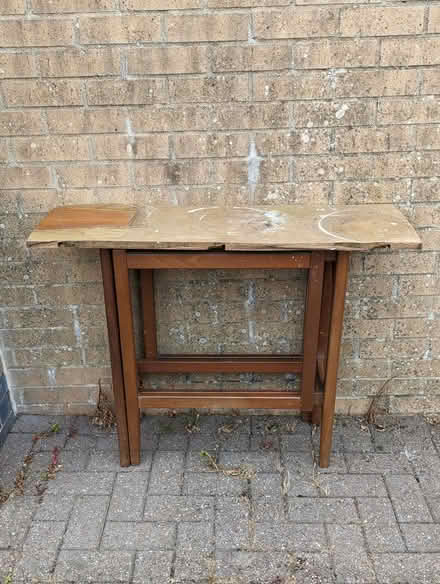 Photo of free Drop Leaf Table - Needs TLC (Lipson PL4) #1