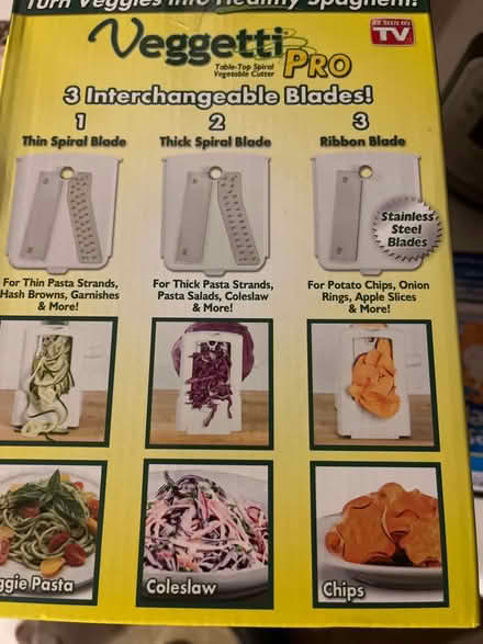 Photo of free New inbox, vegetable spiral cutter (west san jose) #2
