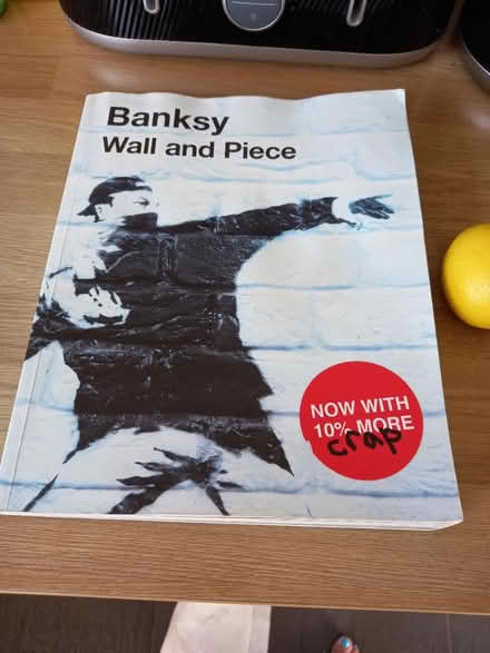 Photo of free Banksy book (Roundhill area brighton BN2) #1