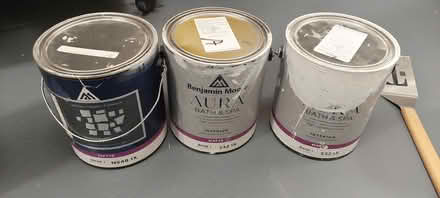 Photo of free 6 opened paint cans (Upper East Side) #3